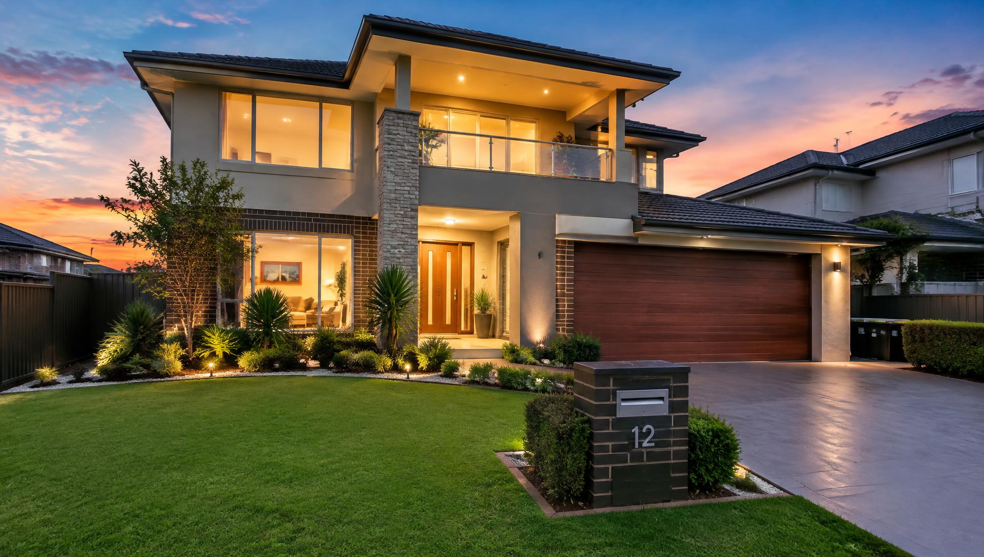 Contemporary family residence