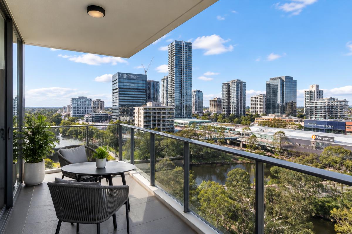 Riverside apartment